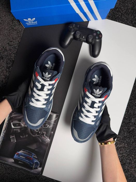Чоловічі кросівки адідас Adidas ZX 750 Navy Red White [41,42,43,44,45]