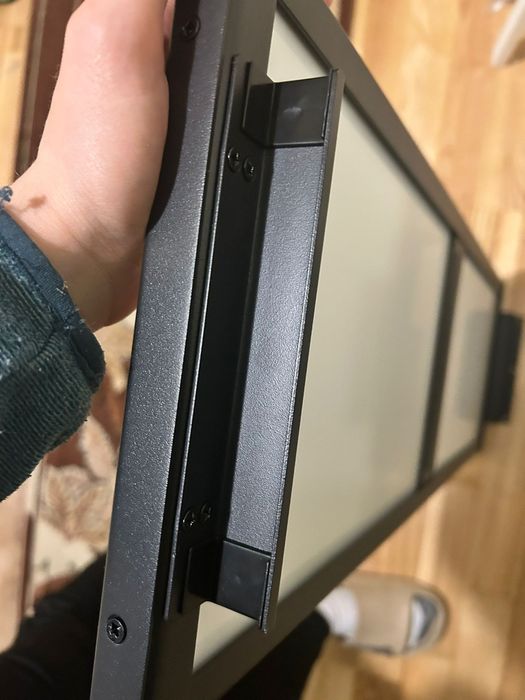 Lustro łazienkowe IKEA ENHET czarny antracyt