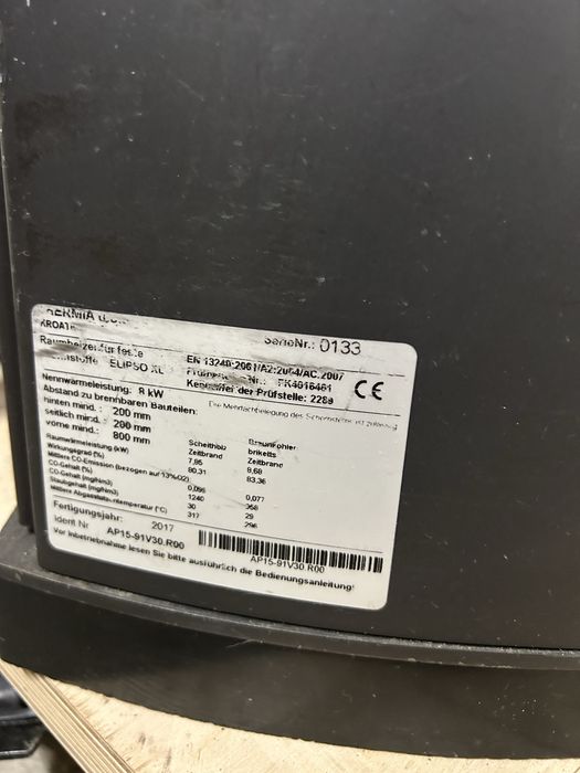 Kominek piec wolnostojący