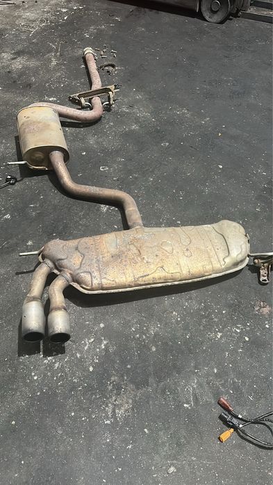 Linha de Escape Completa VW Scirocco