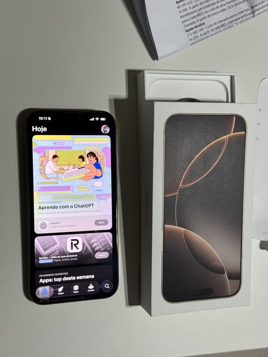 Iphone 16 pro max  256gb Gold desert