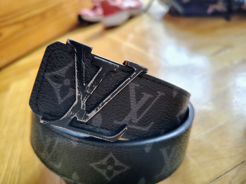 Czarny pasek Louis vuitton