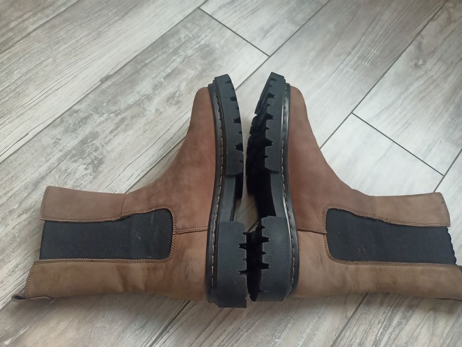 Botki skórzane 5th Avenue