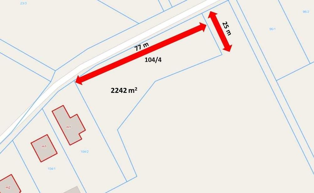 Działka budowlana Zbietka gm. Mieścisko 65 zł/m2