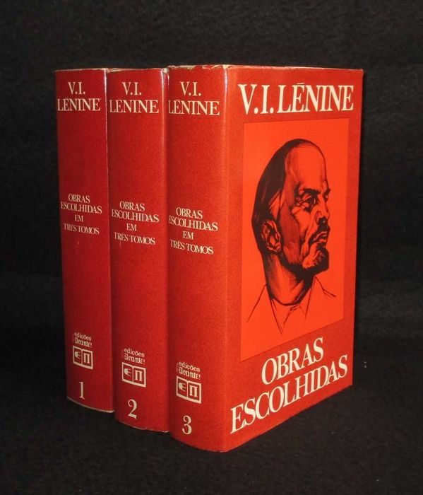Livros Obras Escolhidas V. I. Lénine 3 Volumes