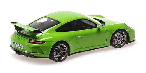 Porsche 911 (991) GT3 Green 2018 Shmee 150 Minichamps 1:18