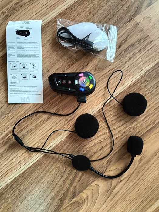 Мотогарнітура Bluetooth гарнитура для шлема мотогарнитура