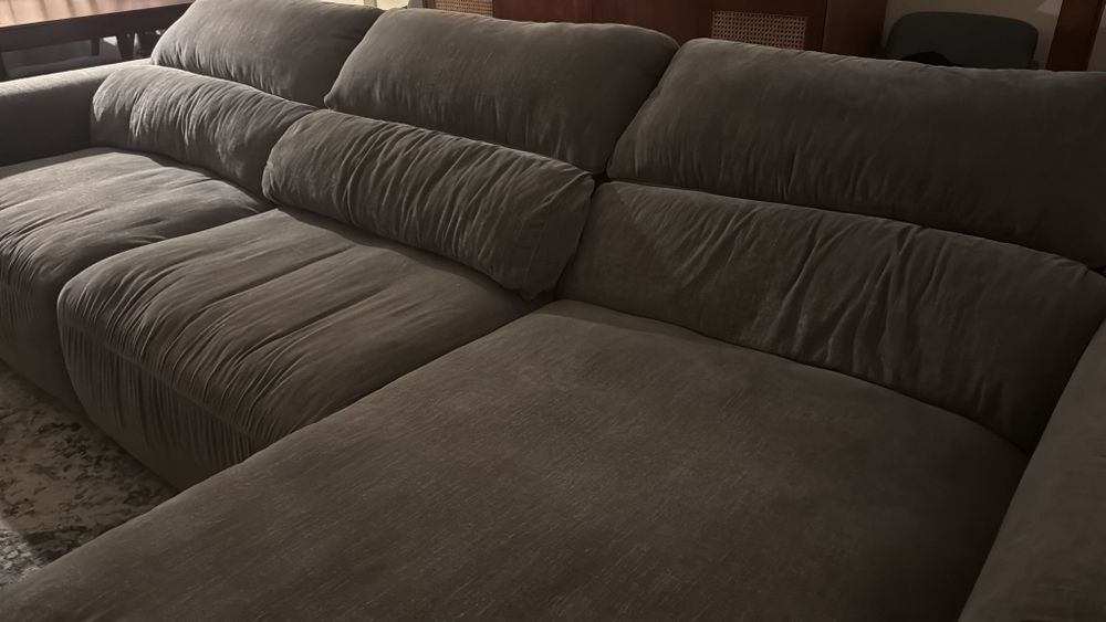 Sofá Chaise Longue Gato Preto Brosnan