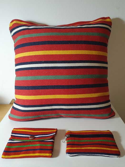 Capa almofada padrão madeirense