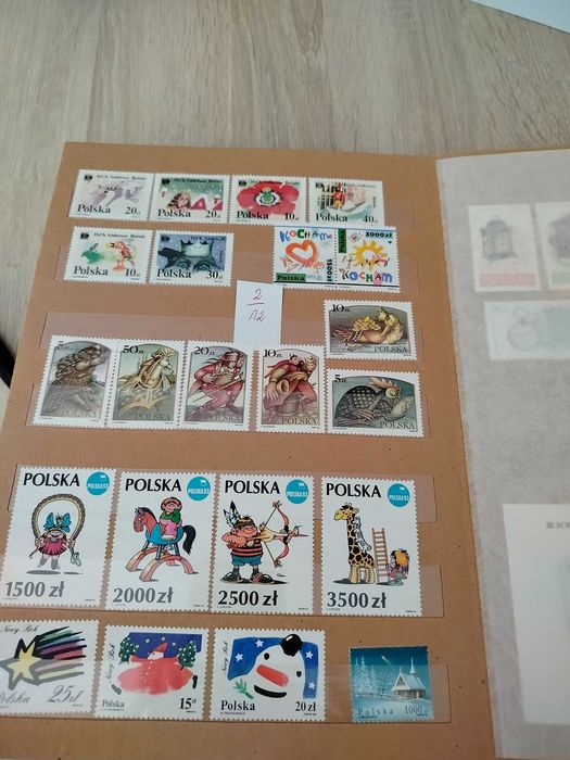 Klaster ze znaczkami oferta dla filatelistów