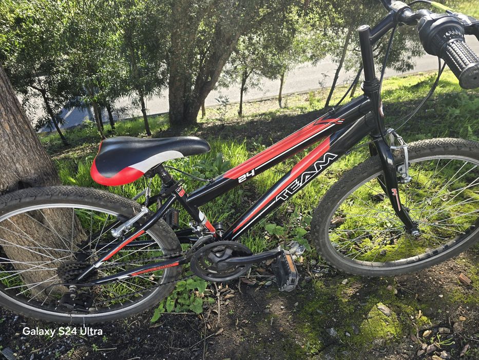 Bicicleta de crianca roda 24