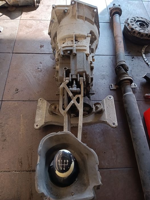 Przekładka na manual BMW E39 530d 525d z automat GM m57 skrzynia wał