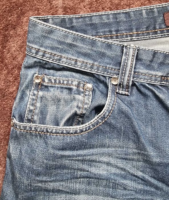 Spodnie jeansowe damskie, krótkie szorty EVIN, rozmiar L