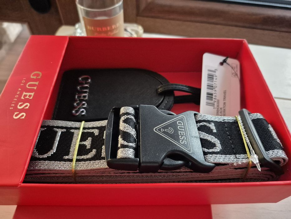 Pasek Zawieszka do torby podróżnej walizki Guess Travel Set