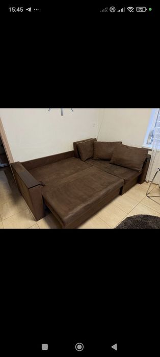 Продам угловой биван б/у и кровать