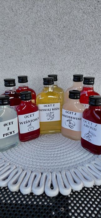 Ocet jabłkowy 4szt niepasteryzowany
