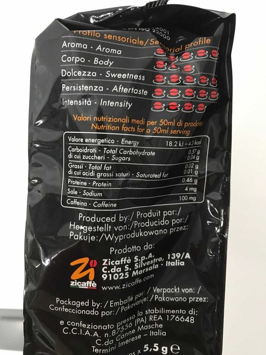 ZICAFFE kompatybilne z nespresso Nerosapore Delizioso 10 kapsułek kapsułki