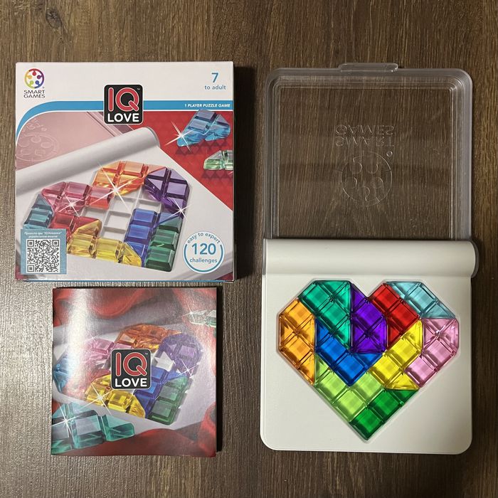 IQ серце кохання smart games гра головоломка