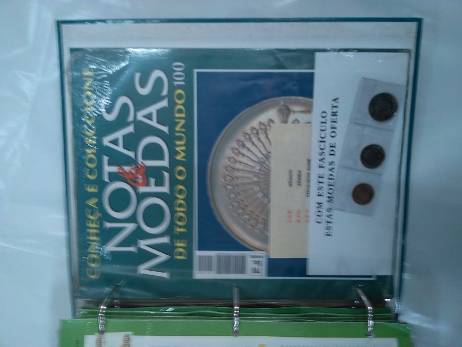 Notas & Moedas de todo o mundo.