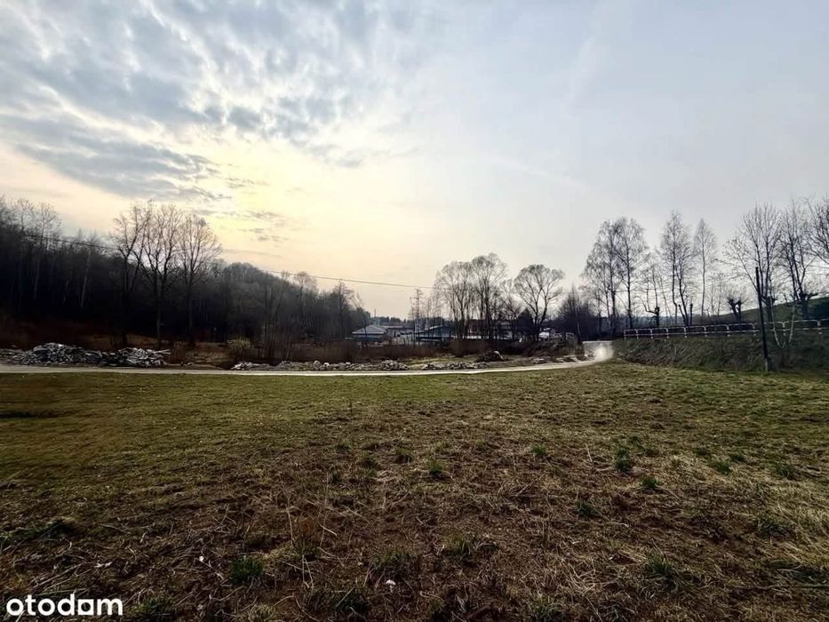 Działka budowlana 13ar Siepraw