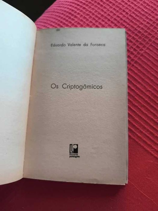 Os Criptogâmicos, de Eduardo Valente da Fonseca