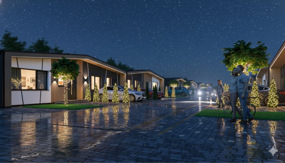 Таунхаус в межах міста на 71 кв.м. з централізованими комунікаціями