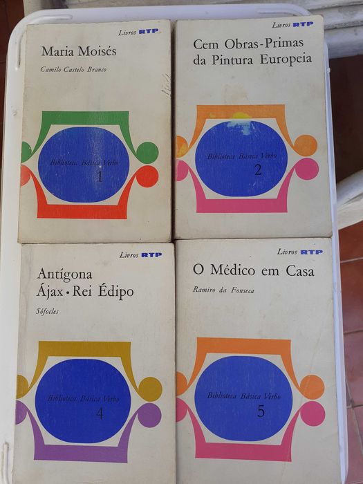 Livros de Bolso Europa-América e Livros RTP e outros