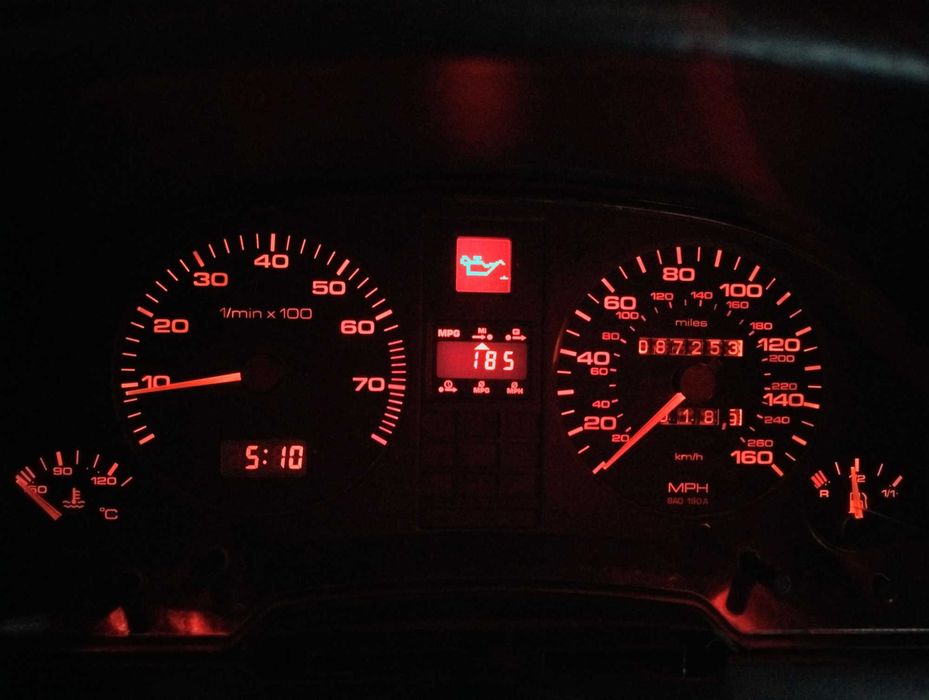 Audi 80 B4 Cabrio 2.6 2.8 V6 Licznik Obrotomierz Moduł AC BC 8A0'919035S Zegary Komputer Zegarek