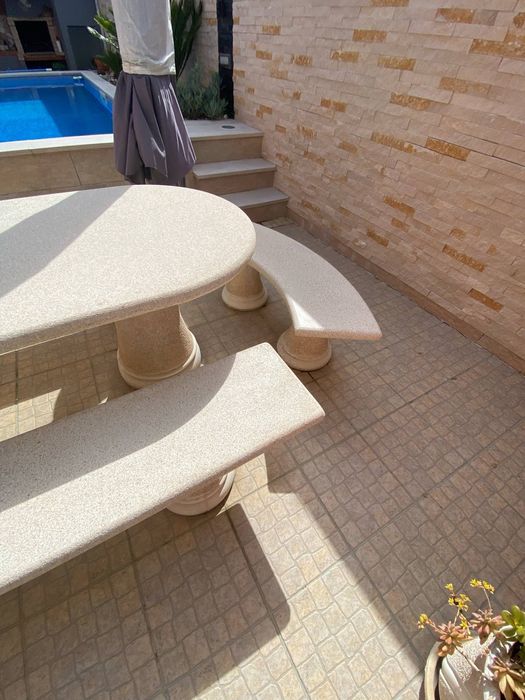 Messa em pedra em bom estado