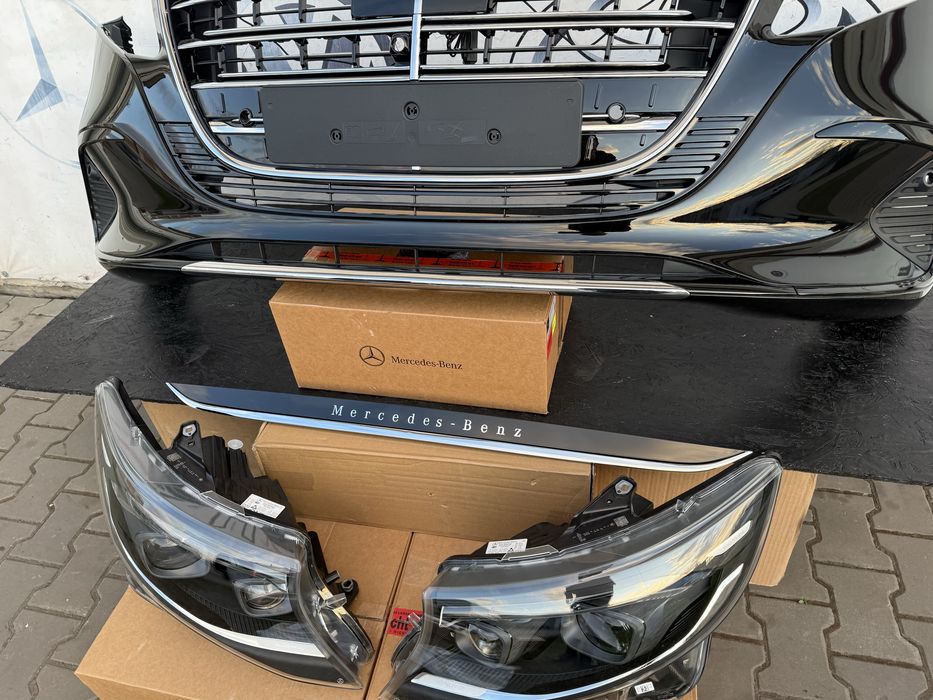 Бампер Vito V-class W447 фара фари мультибім multibiem рестайлинг з 2024 року Віто Веклас Метріс