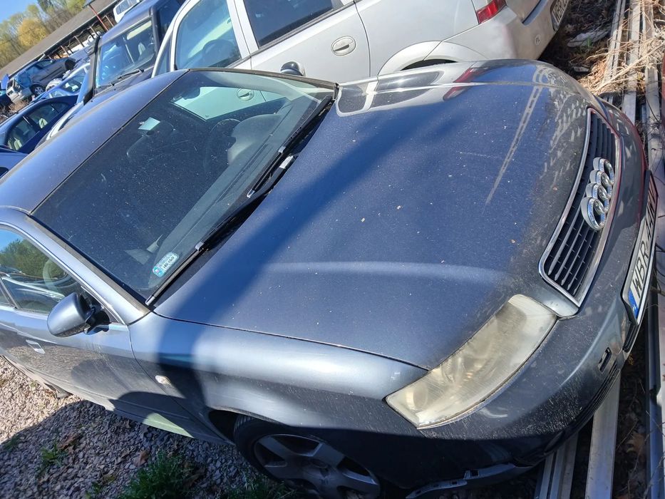 audi a4 b6 LX7Z maska zderzak lampa grill błotnik drzwi zbiornik paliwa szyba lusterko klamka
