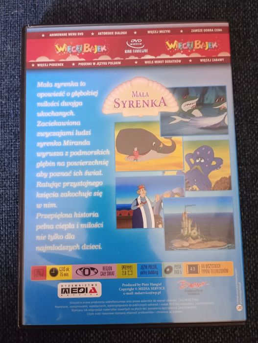 Mała syrenka Dvd