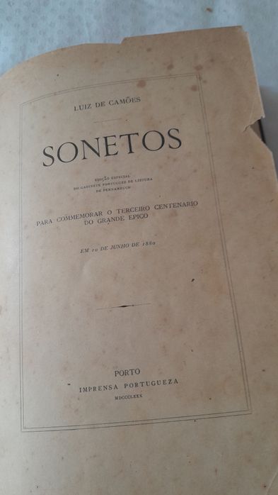 Sonetos  de Luiz de Camões
