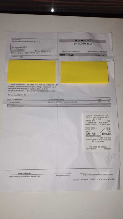 Panasonic DP-UB820 odtwarzacz Blu-ray 4K