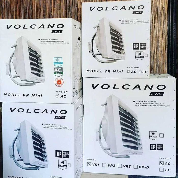 Тепловентилятор водяний VOLCANO Mini VR1 VR2 VR3 VR склад цех теплиця