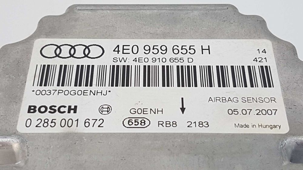 CENTRALINA DE AIRBAG AUDI A8 (4E2) 3.0 TDI QUATTRO