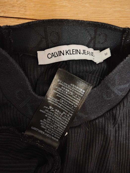 Bluzka w prązki Calvin Klein