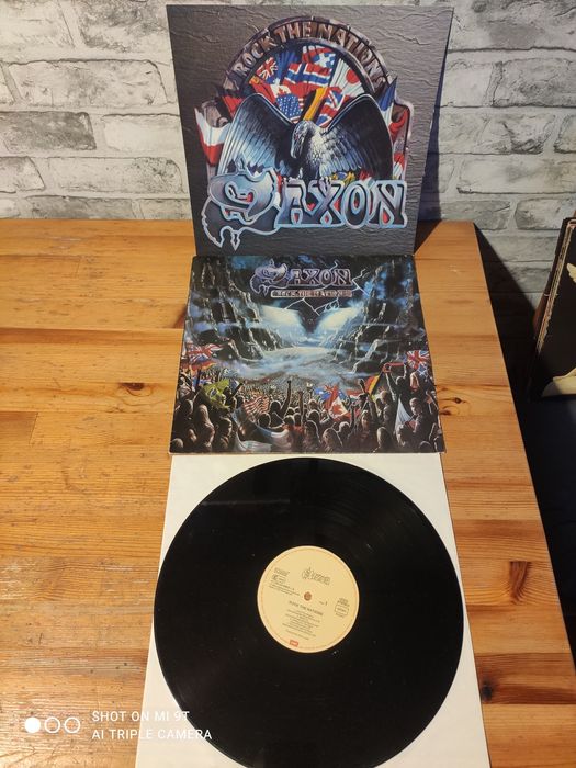 Saxon płyta winylowa rock