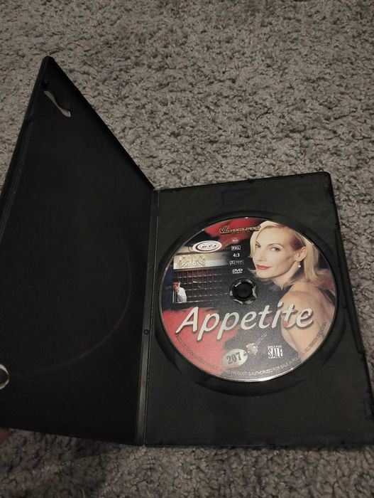 Apetyt film DVD.