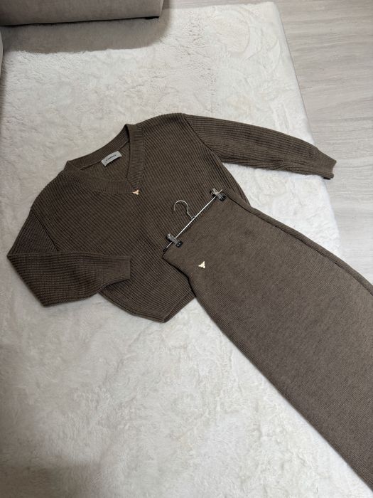 Комплект кофта та спідниці бежевий T.mosca S/M