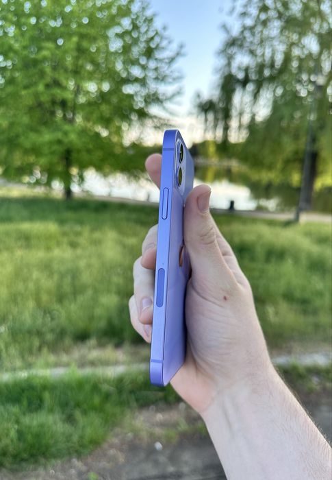 Iphone 12 purple 64gb ідеал Айфон 12 фіолетовий 64гб