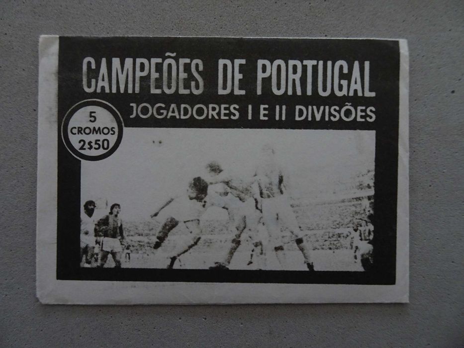 Carteira cromos fechada Futebol - Campeões de Portugal