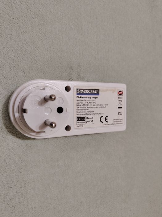 Programator czasowy elektroniczny tygodniowy timer