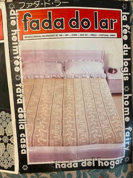 Revistas de Crochet vintage Fada do Lar