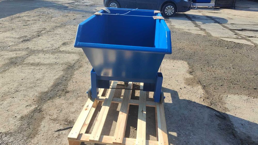 Mobilna Koleba Samowyładowcza PMMC Light 250 (250L) Wózek na Odpady