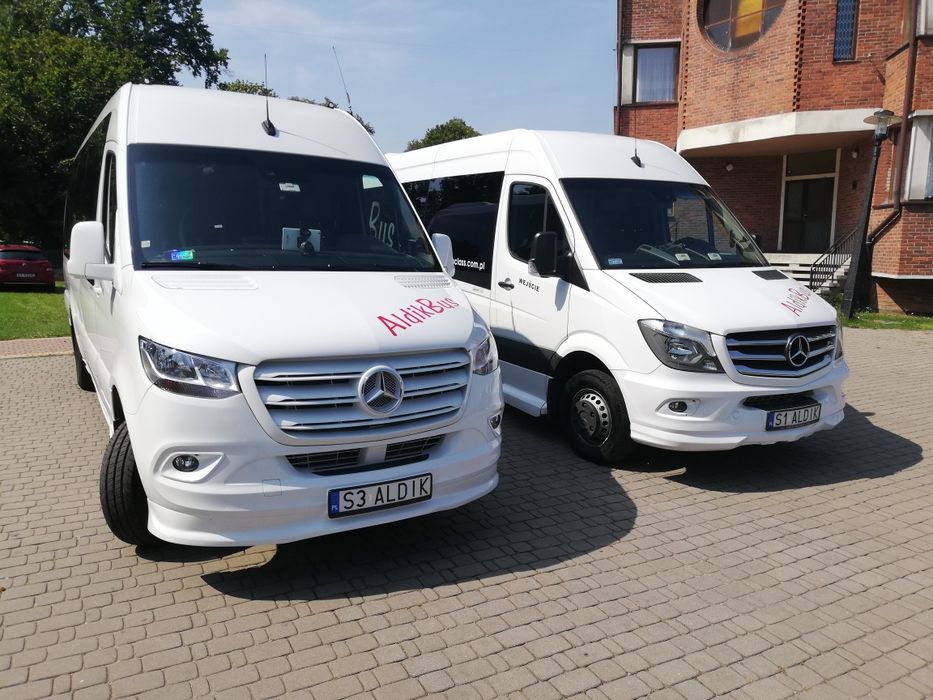 Usługi przewozowe, transport osobowy, przewóz osób, wynajem busa