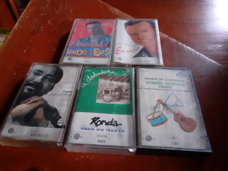 Cassetes de música originais - Emanuel