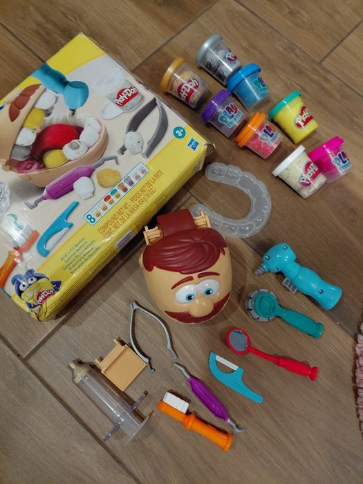 Play-doh dentysta dla dzieci