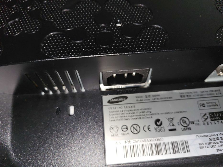 Monitor samsung  18.5 polegadas