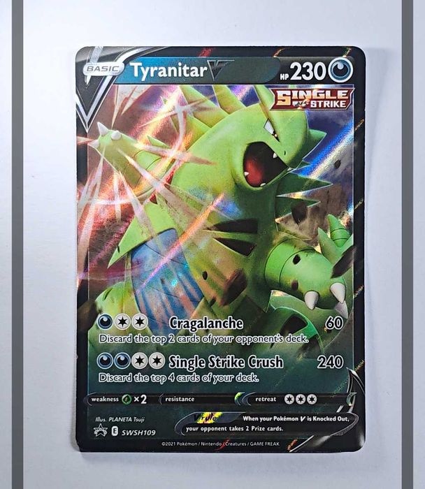 Tyranitar V SWSH109 Promo Pokemon ENG-NM